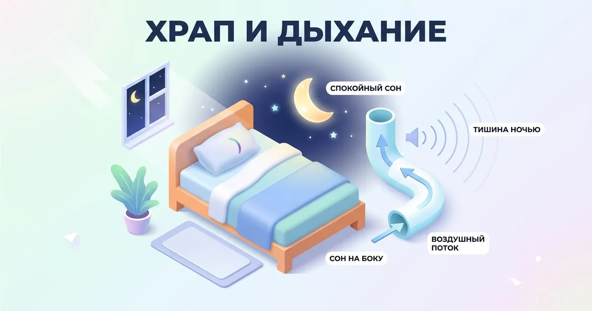 Храп во сне: почему он появляется и что с ним делать