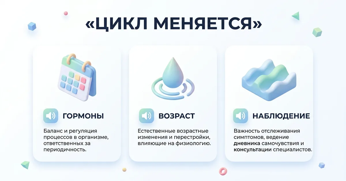 Задержка месячных после 40: причины и когда к врачу